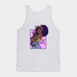 Cat mom Tank Top